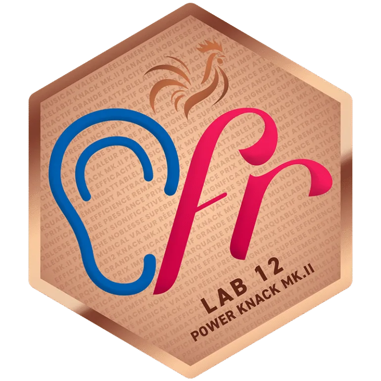 Award bronze lab12 knack mk2