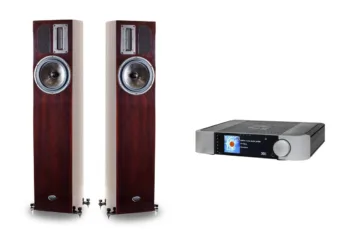 Amplificateur connecté Moon Compass 371 –  Enceintes Apertura Edena Evolution